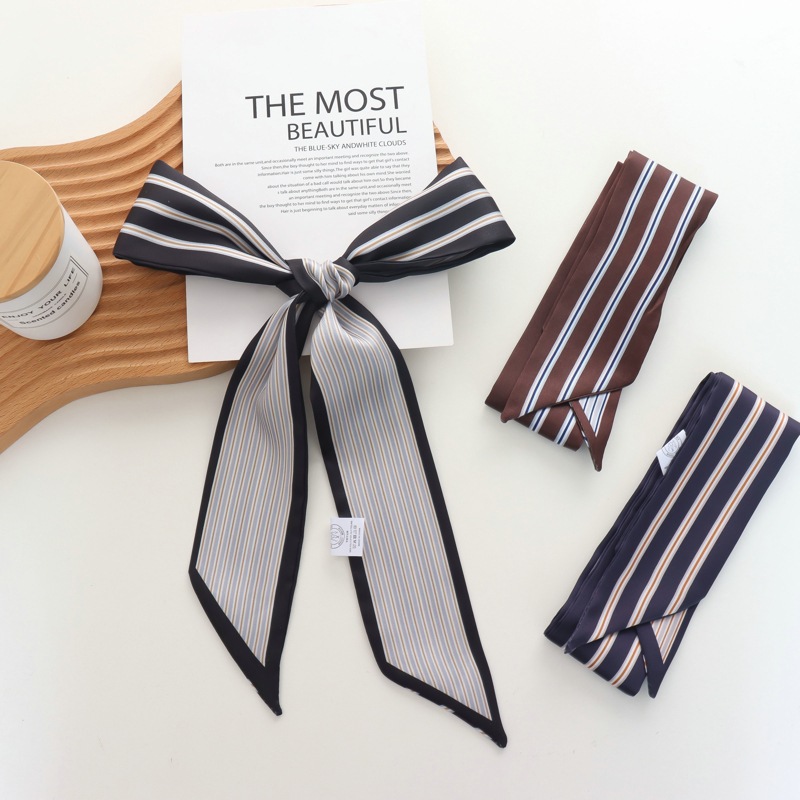 Silk Tie Striped - 2025 Nuova piccola sciarpa di seta