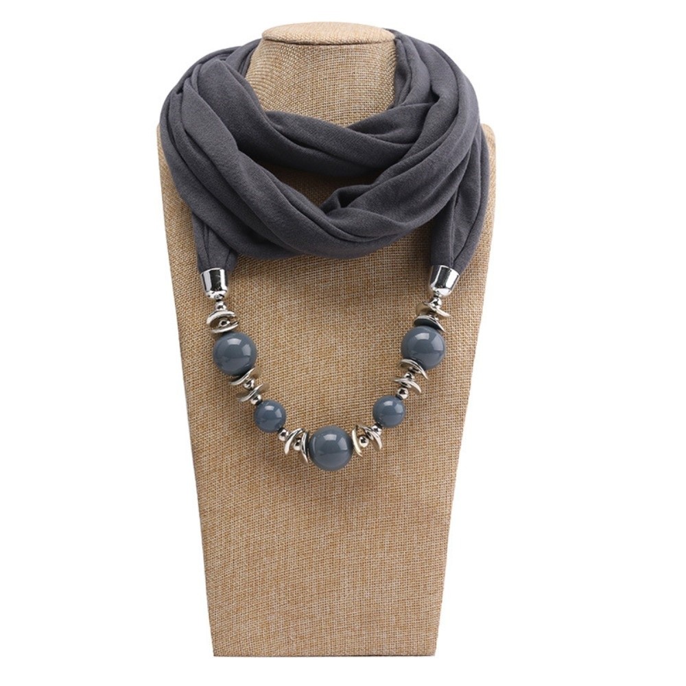 Infinity Scarf Knit - Sciarpa in Chiffon alla Moda, Colore