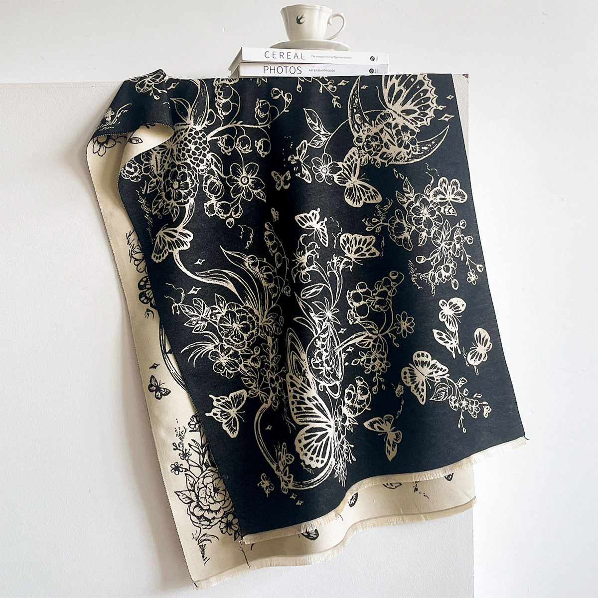 Sciarpa con frange in finto ca - Pashmina Wrap Large recensione e prezzo
