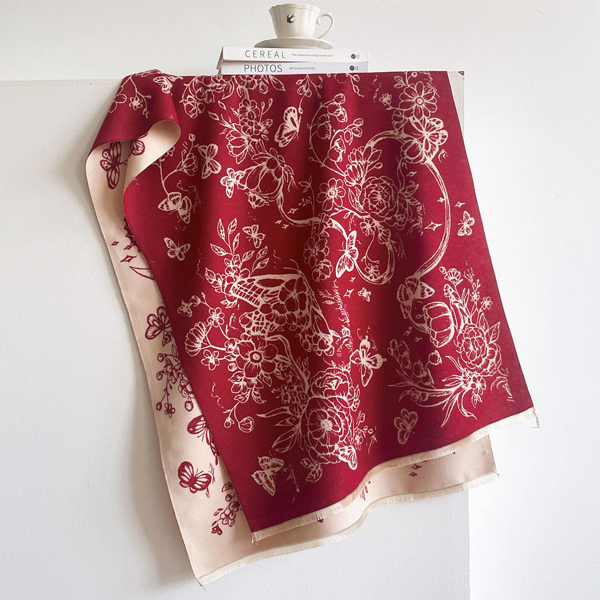 Sciarpa con frange in finto ca - Pashmina Wrap Large recensione e prezzo