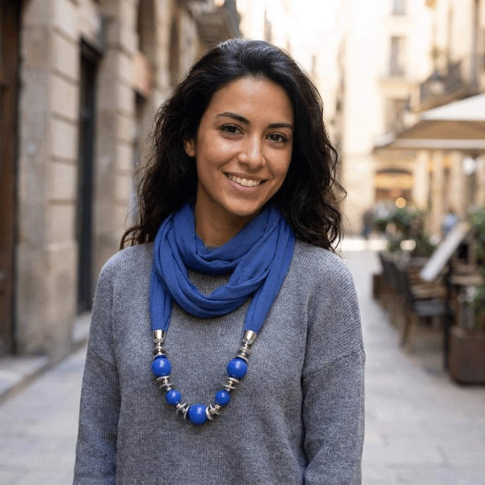 Sciarpa in Chiffon alla Moda,  - Infinity Scarf Knit recensione e prezzo