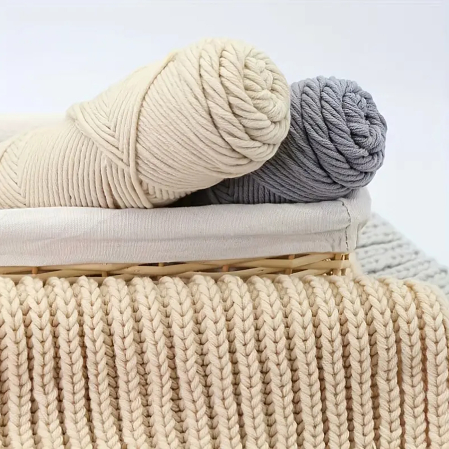 1 Pezzo Filato di Cotone per A - Woven Scarf Blanket recensione e prezzo