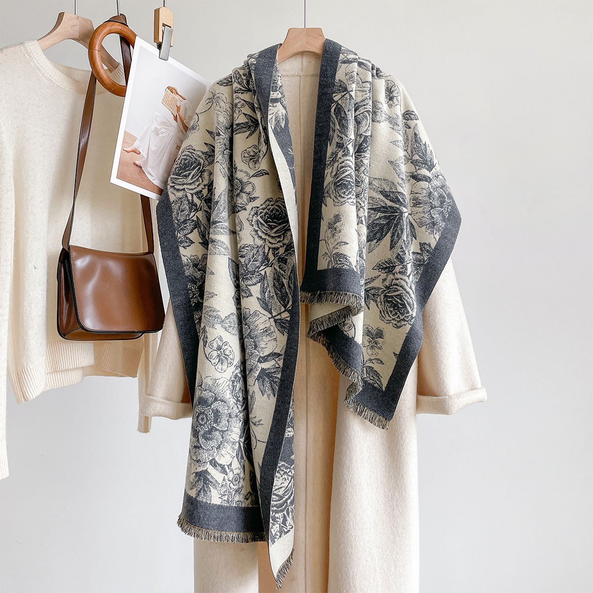 Sciarpa in finta cashmere da d - Pashmina Wrap Large recensione e prezzo